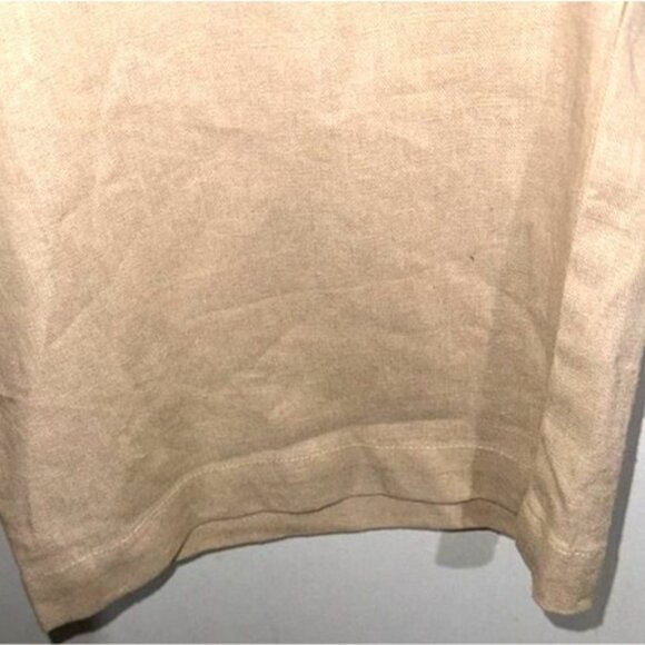 Sky Plus Size 3X Linen-Blend Drawstring Pants Made In Vietnam - Picture 6 of 8